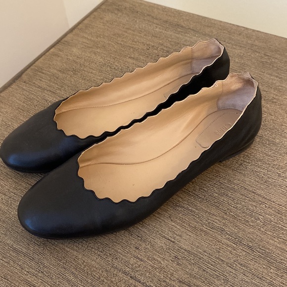 Chloe Lauren Ballerina flats black 38 - Picture 1 of 11
